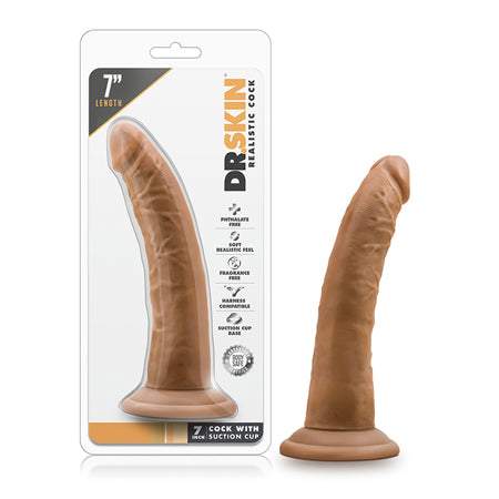 Dr. Skin - Cock Vibe 1 - 9 Inch Vibrating Cock -  Chocolate