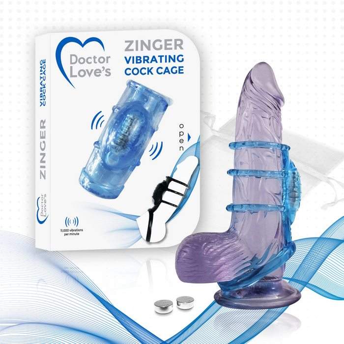 Fuzu Fingertip Massager - Neon Purple
