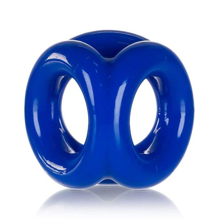 Oxballs Atomic Jock Tri Sport 3 Ring Sling Cockring - Clear