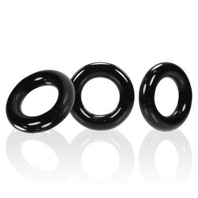 Hunky Junk Fit Ergo C Ring - Cobalt