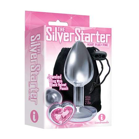 The 9 Silver Starter Plug Diamond