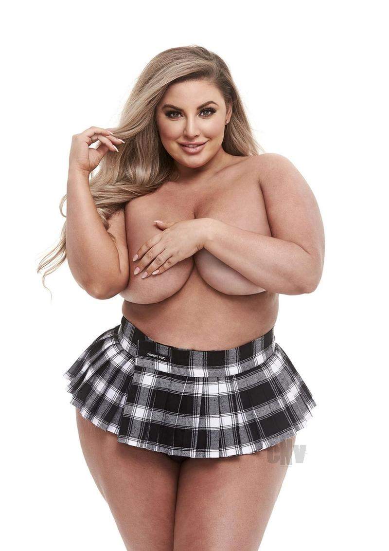 Tp Schoolgirl Skirt Blk