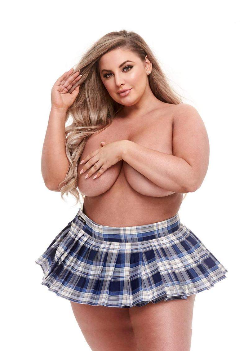 Tp Schoolgirl Skirt Blu