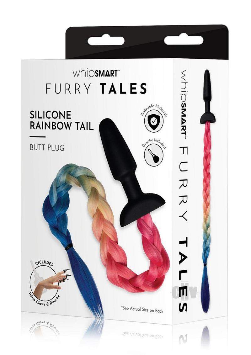 Whipsmart Fox Tail Sil Remote 3.75 Blk