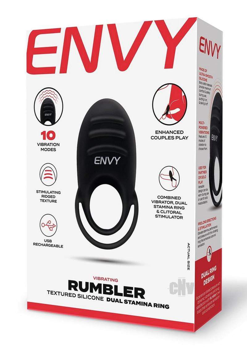 Envy Toys Imprint Textured Stamina Ring