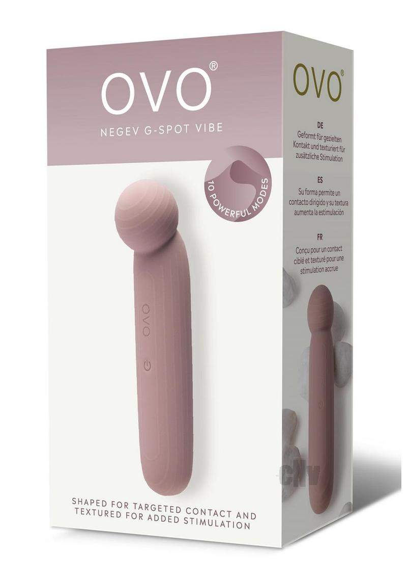 Ovo Earth Negev Gspot Vibe Brown