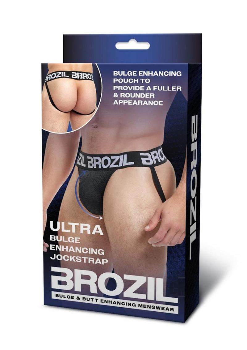 Brozil Mesh Jocks L/xl Blk