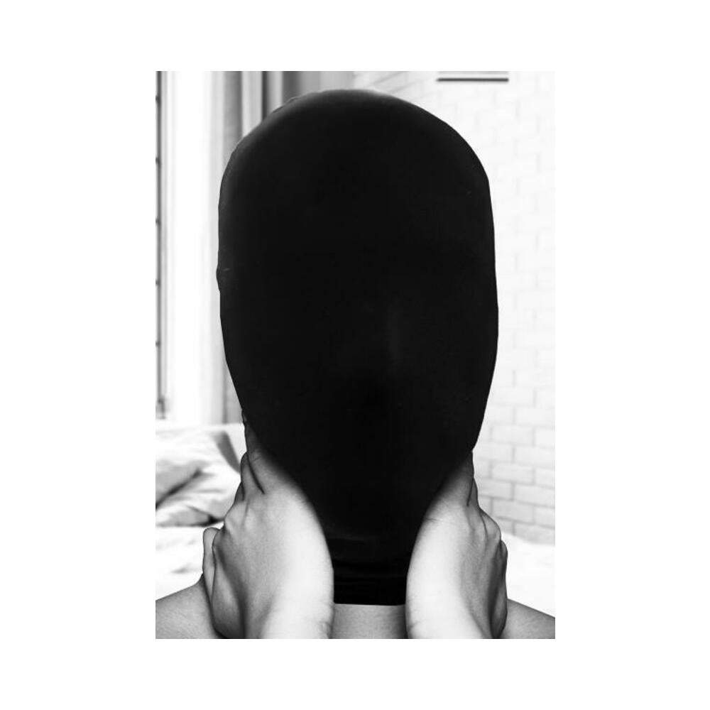 Ouch! Black & White Subjugation Mask Allows Just A Hint Of Light Black