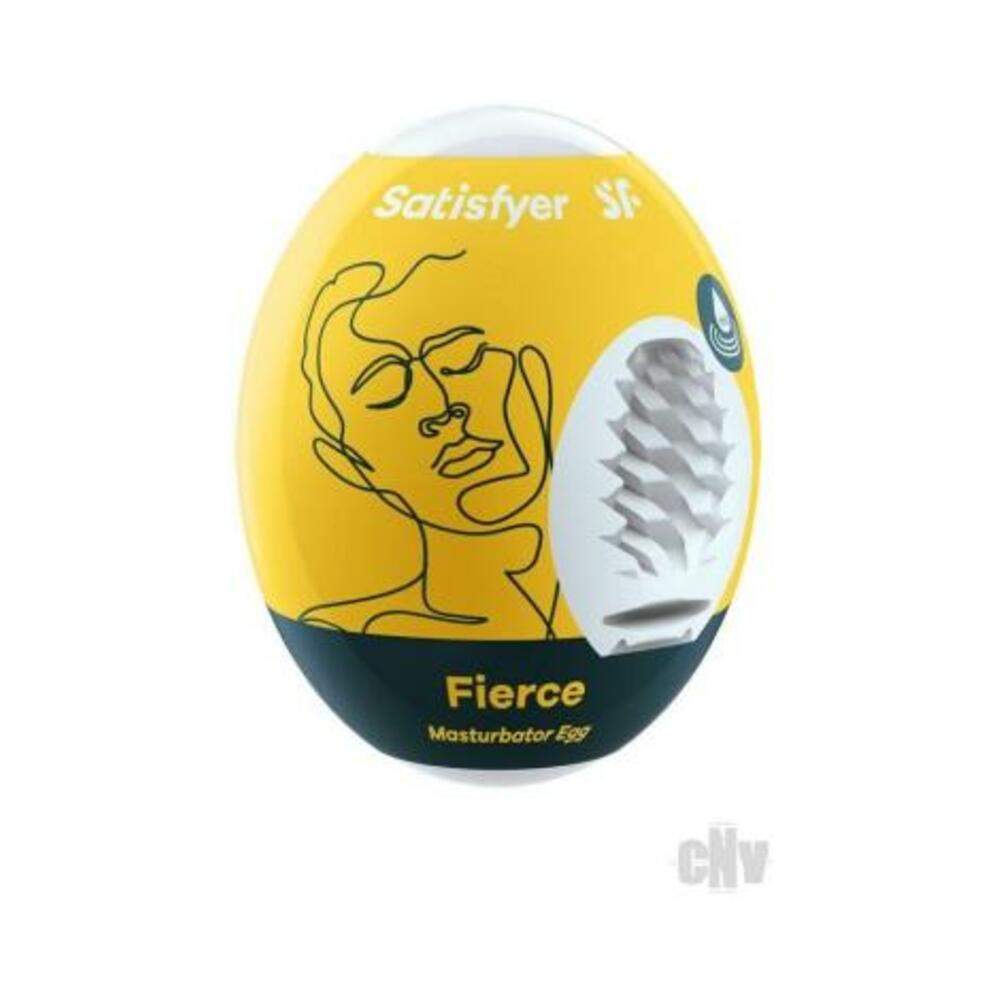 Satisfyer Masturbator Egg Fierce Yellow