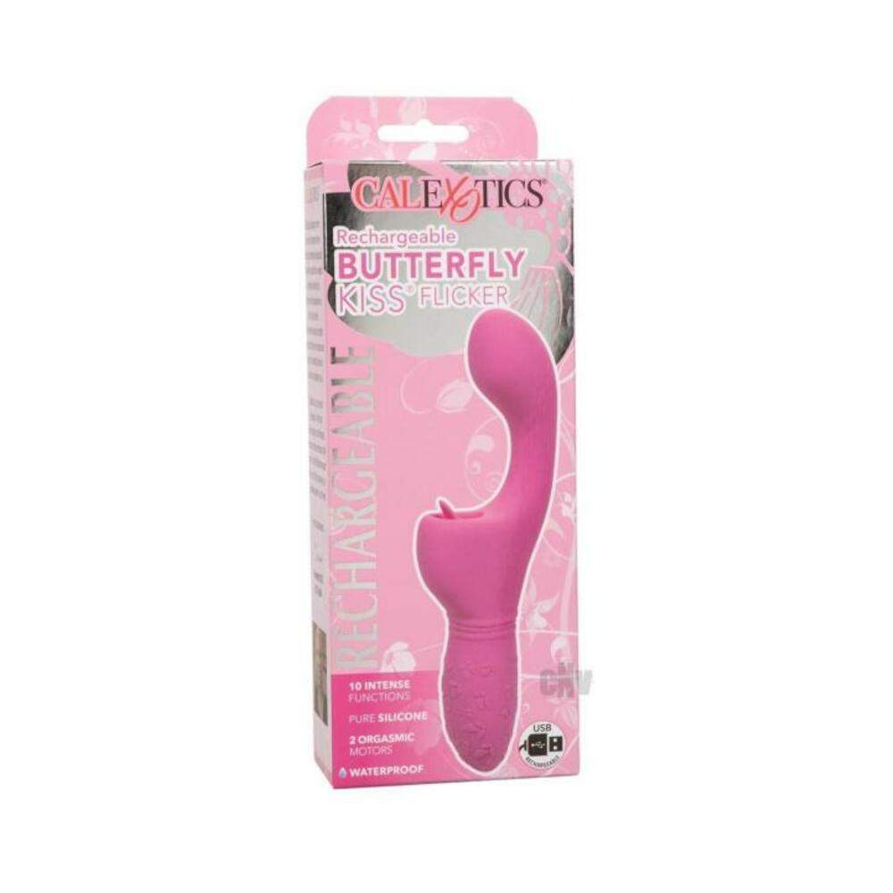 Rechargeable Butterfly Kiss Flicker Pink