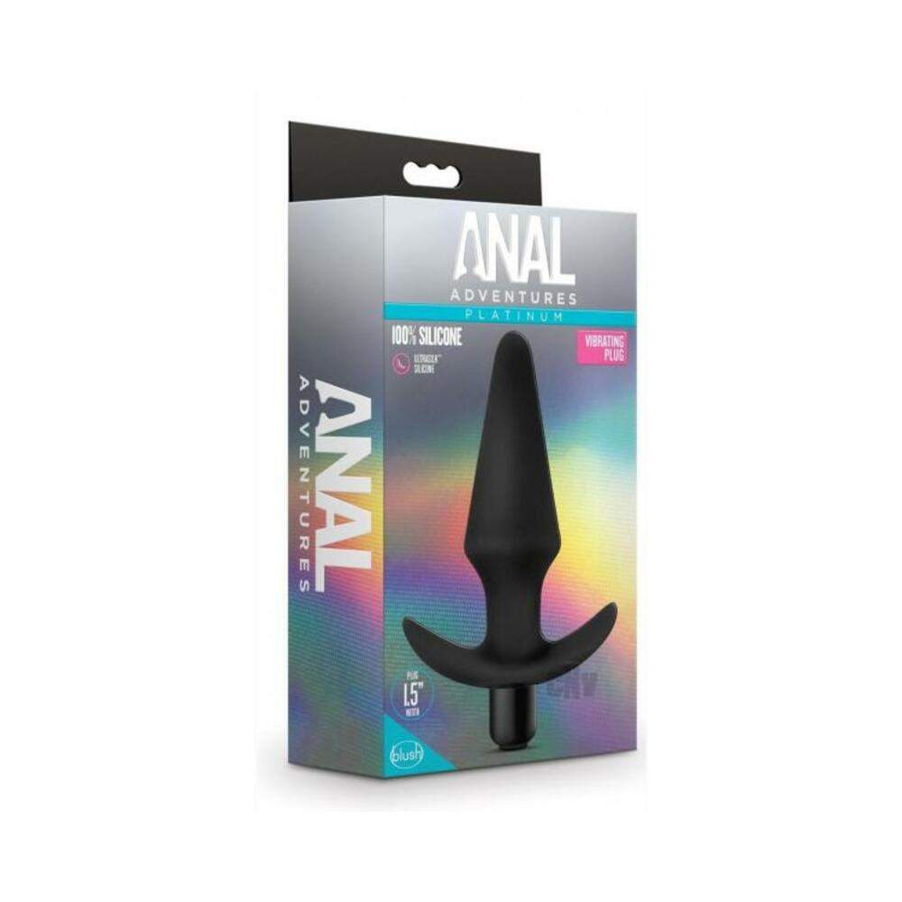 Anal Adv Platinum Silicone Vibe Plug