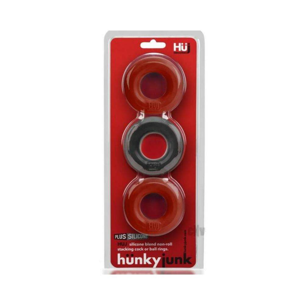 Huj3 3pk C-ring Cherry Multi