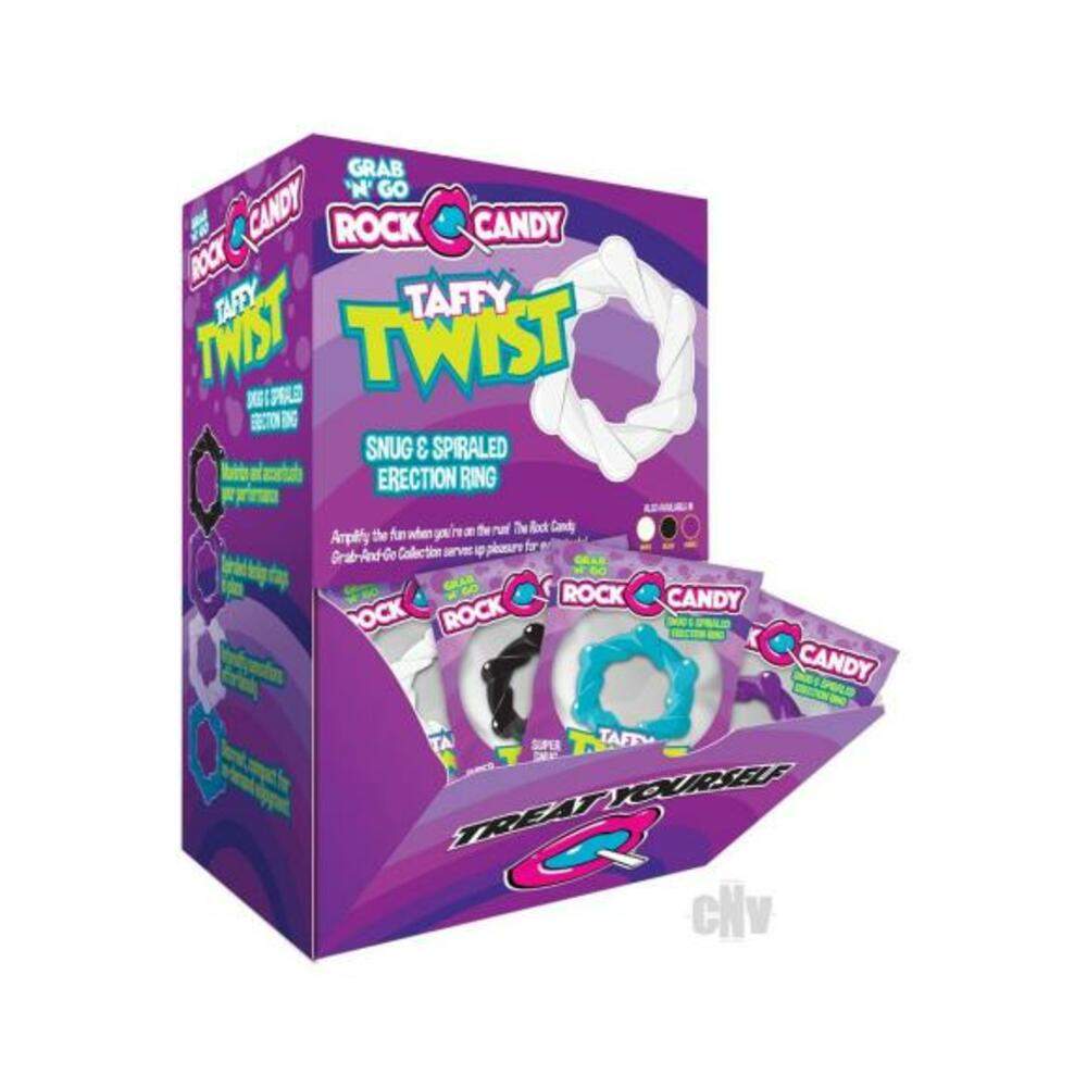 Rock Candy Taffy Twist 24/disp