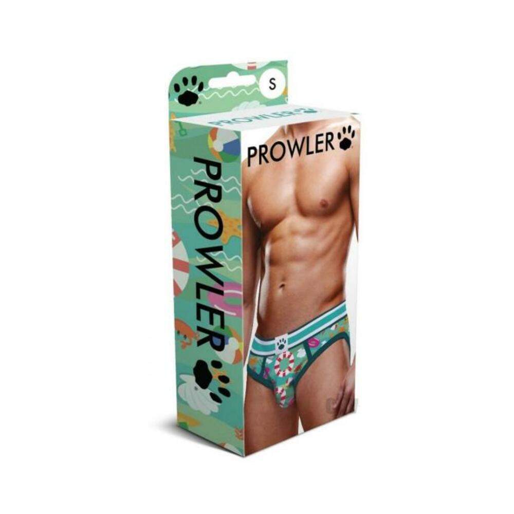 Prowler Beach Open Brief Xxl Aqua