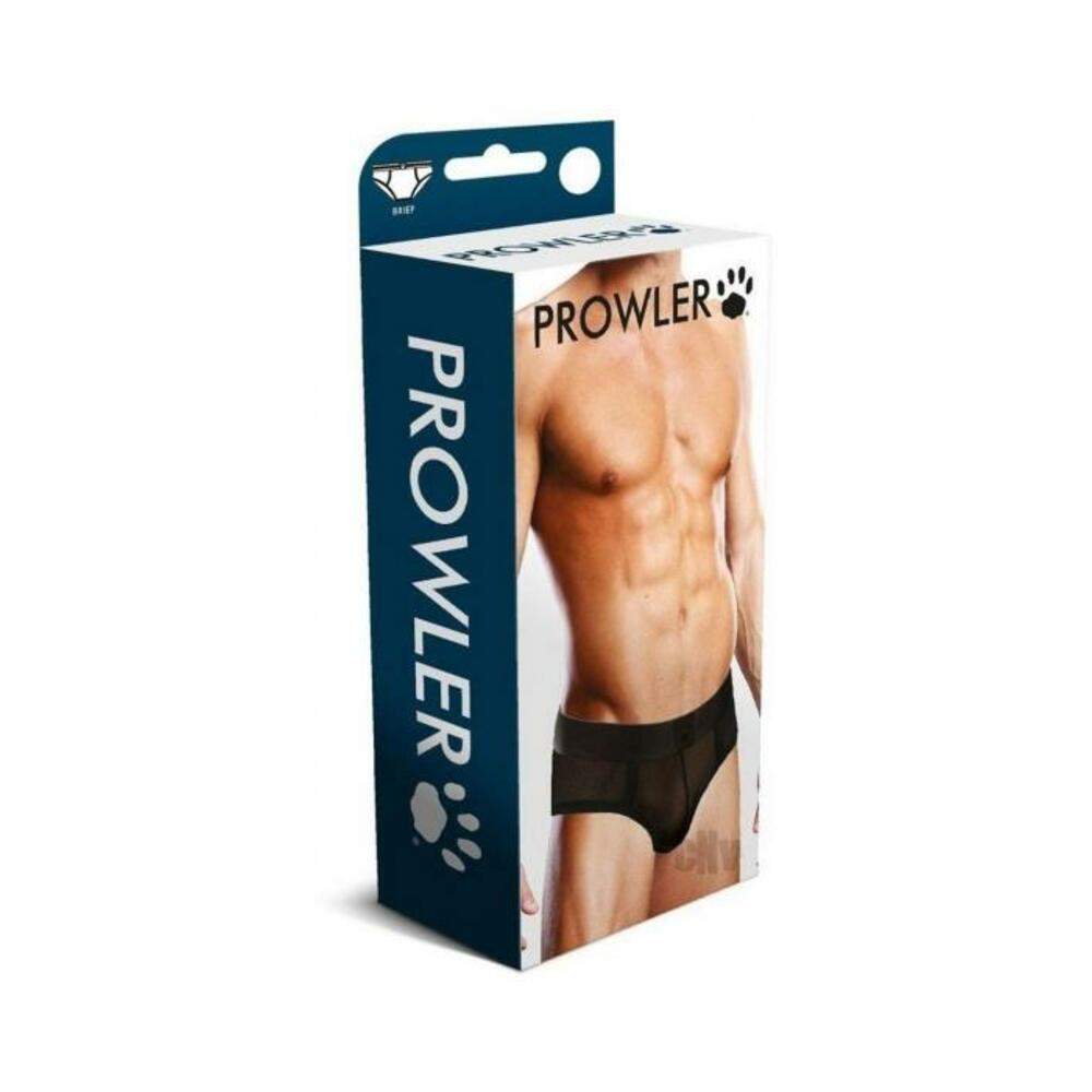 Prowler Black Mesh Brief Lg