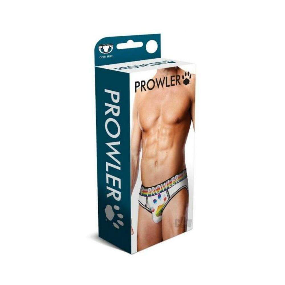 Prowler White Oversized Paw Open Lg