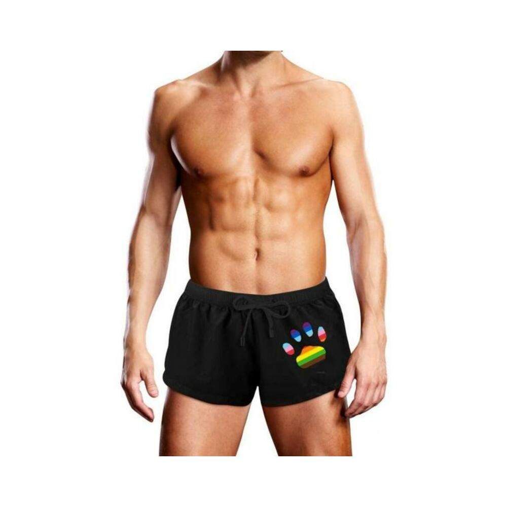 Prowler Swim Blk Oversize Paw Trunk Xl
