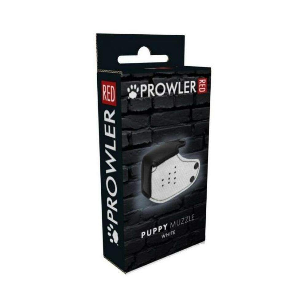 Prowler Red Puppy Muzzle White