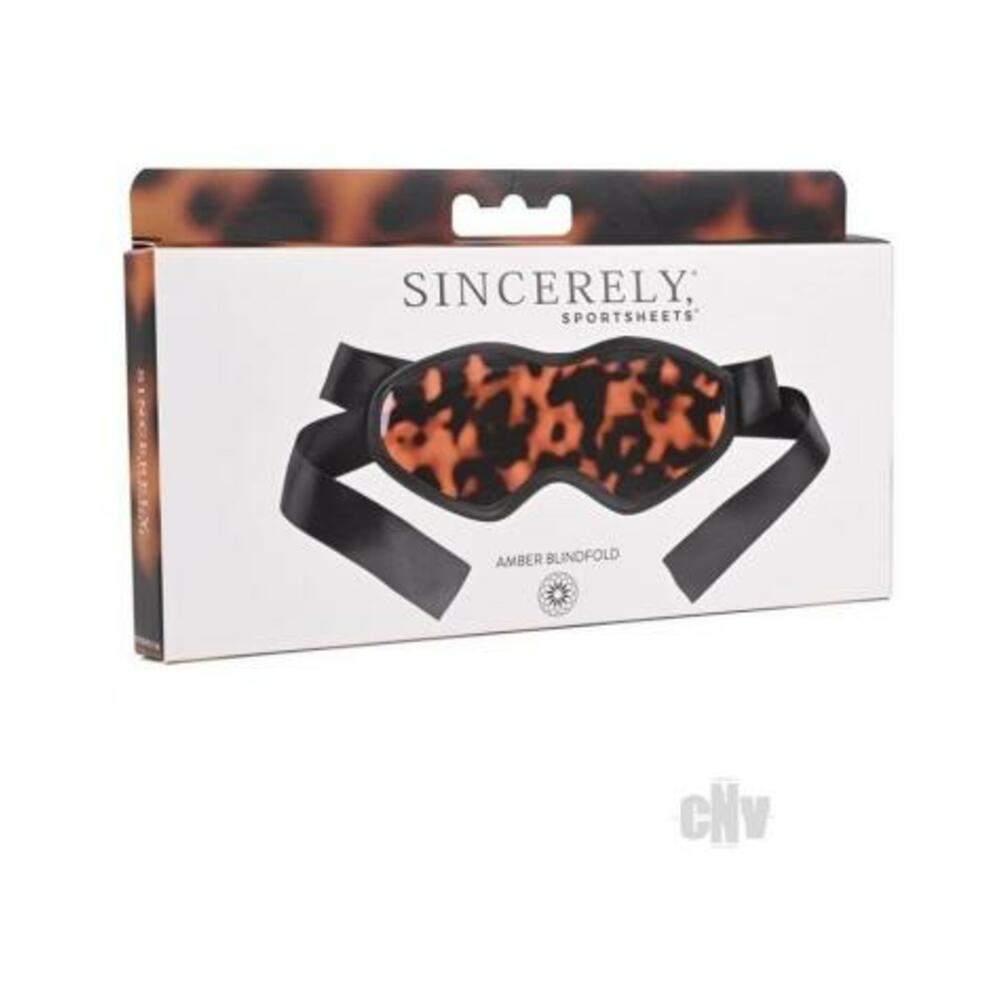 Sincerely Amber Blindfold