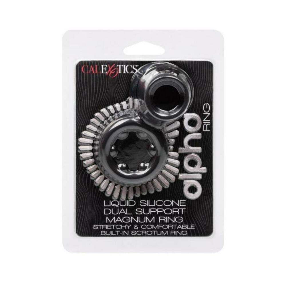 Alpha Liquid Silicone Dual Magnum Ring