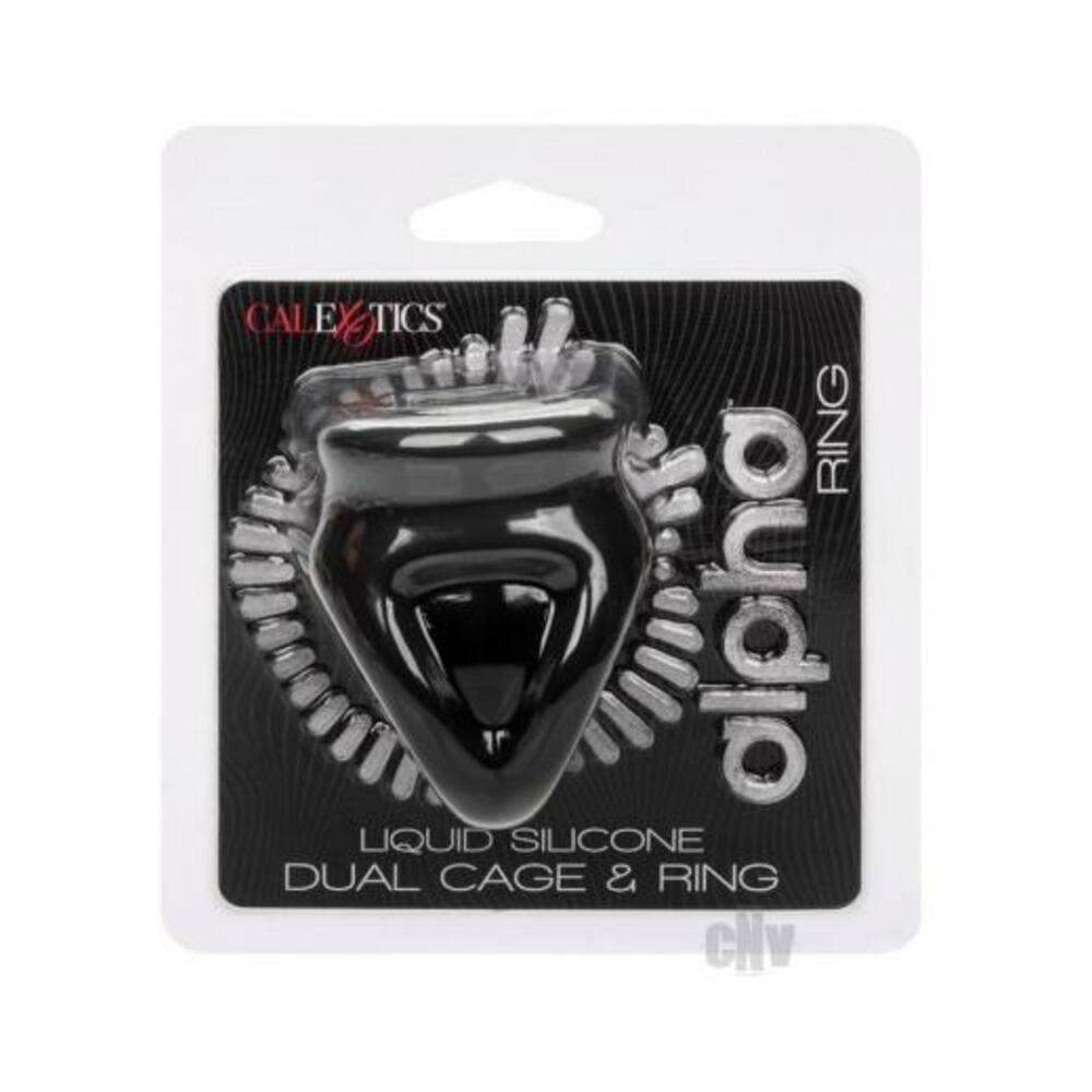 Alpha Liquid Silicone Dual Cage Ring