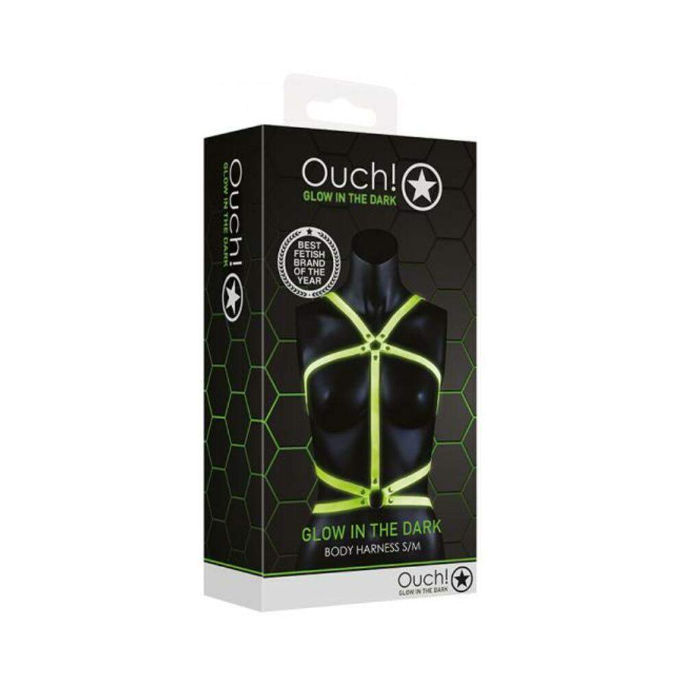 Ouch Body Harness Gitd L/xl