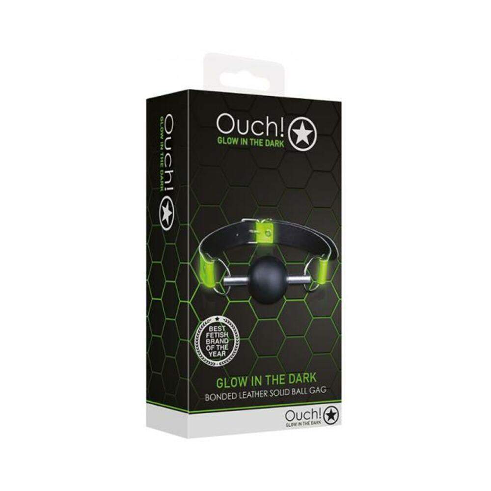 Ouch Solid Ball Gag Gitd