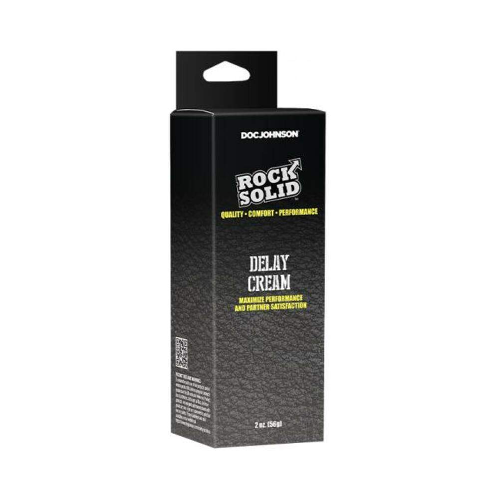 Rock Solid Delay Cream 2oz Boxed