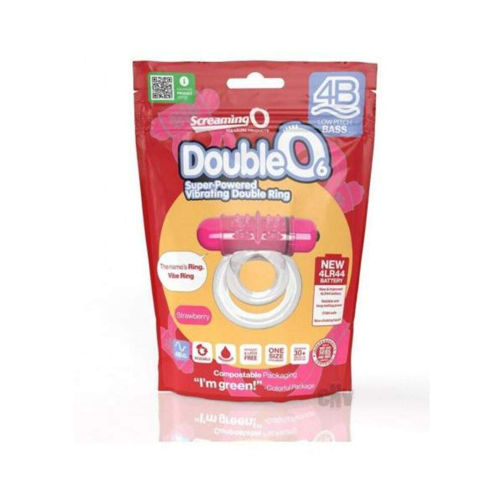 Screaming O 4b Doubleo 6 Strawberry
