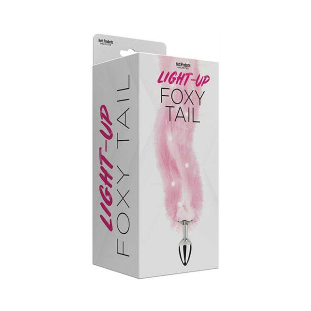 Foxy Tail Butt Plug Pink