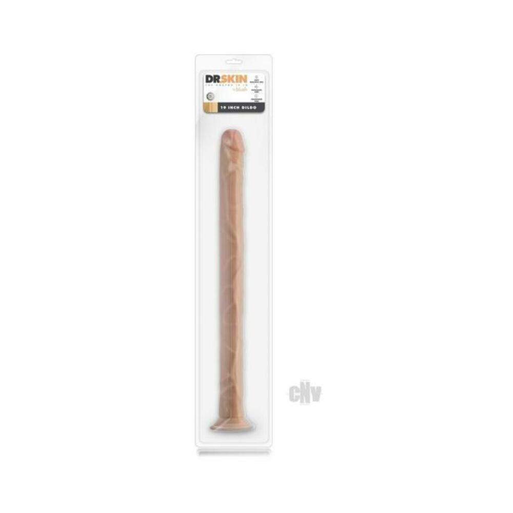 Dr Skin Dildo W/suction 19 Beige