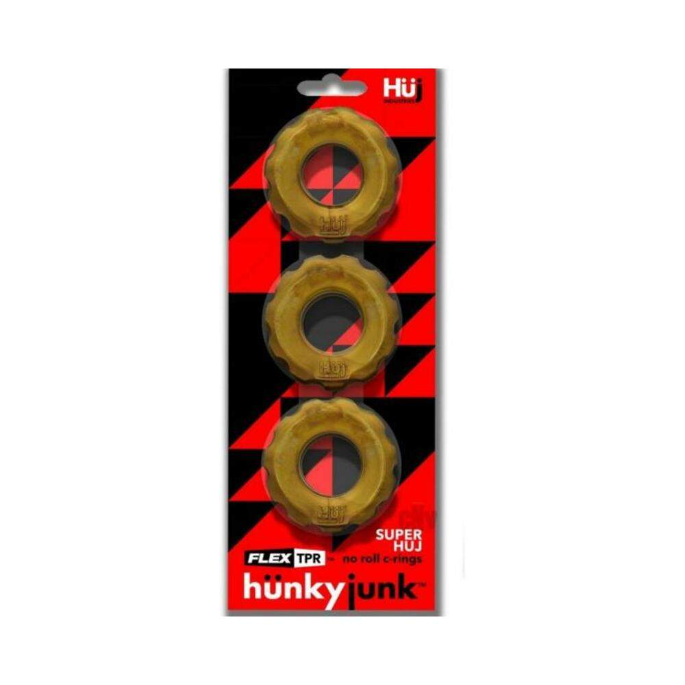 Super Huj 3pk Cockrings Bronze Metal