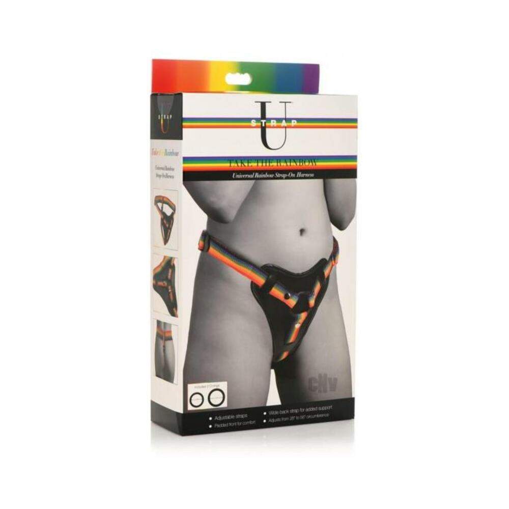Strap U Take The Rainbow Harness