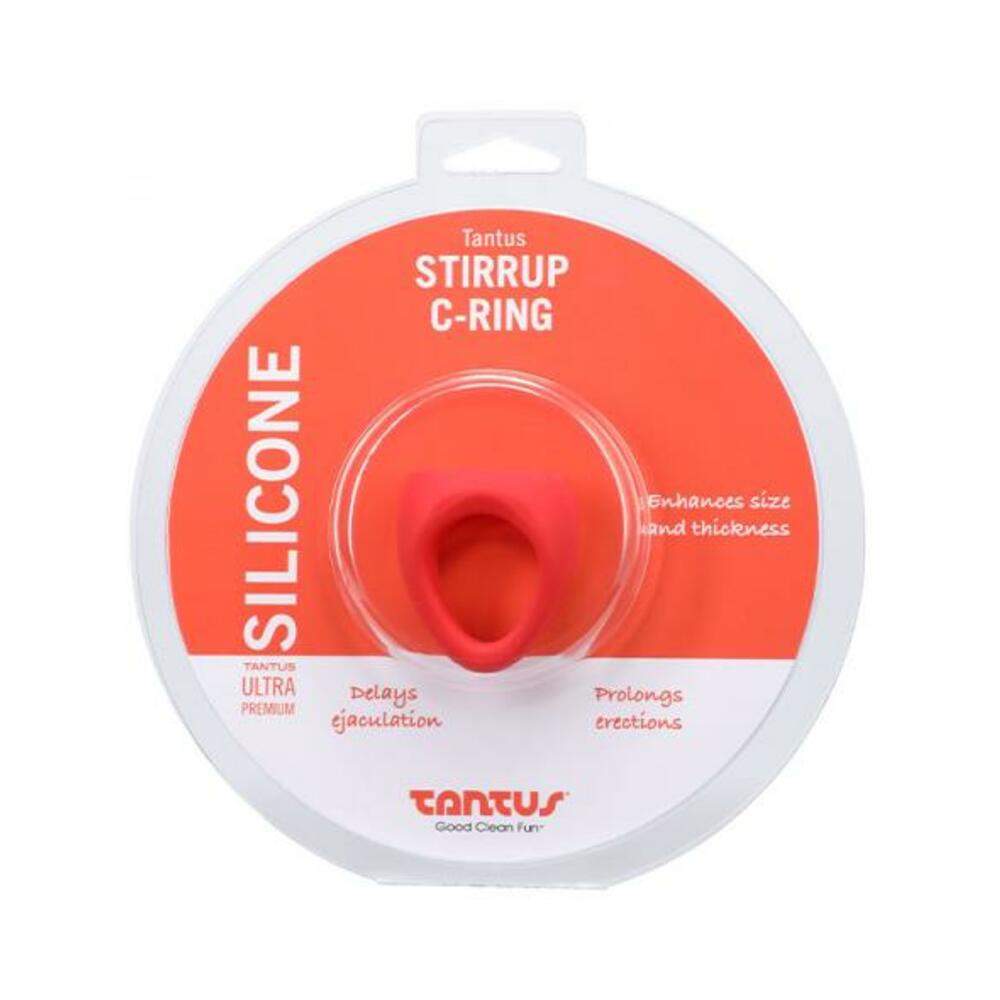 Tantus Stirrup C-ring - Crimson