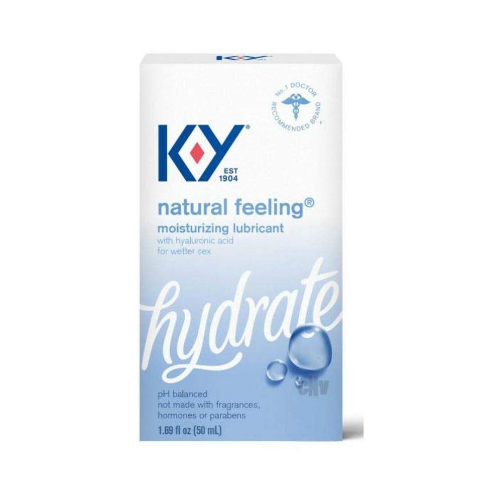 Ky Natural Feeling Hyaluronic 1.69 Oz