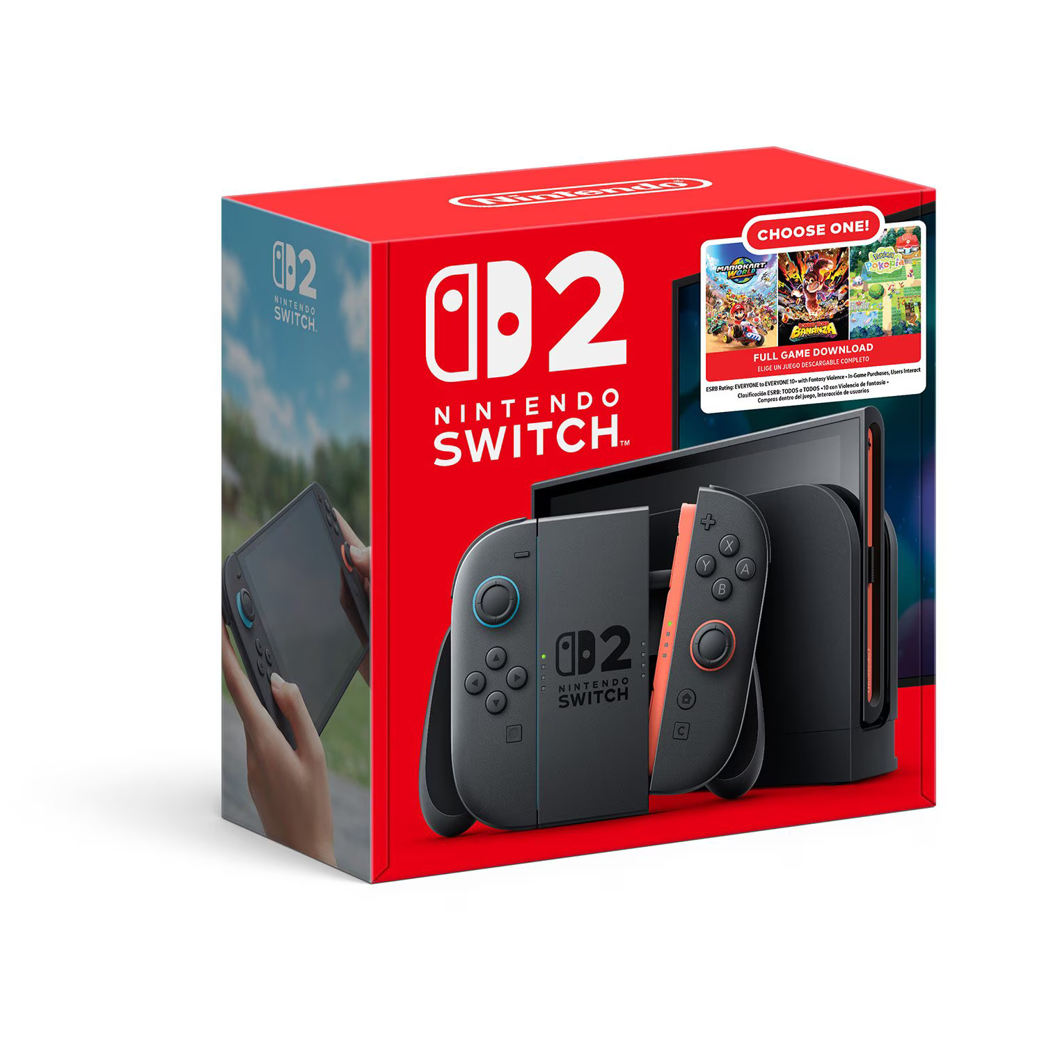 Nintendo Switch 2: Choose Your Game Bundle - Donkey Kong Bananza