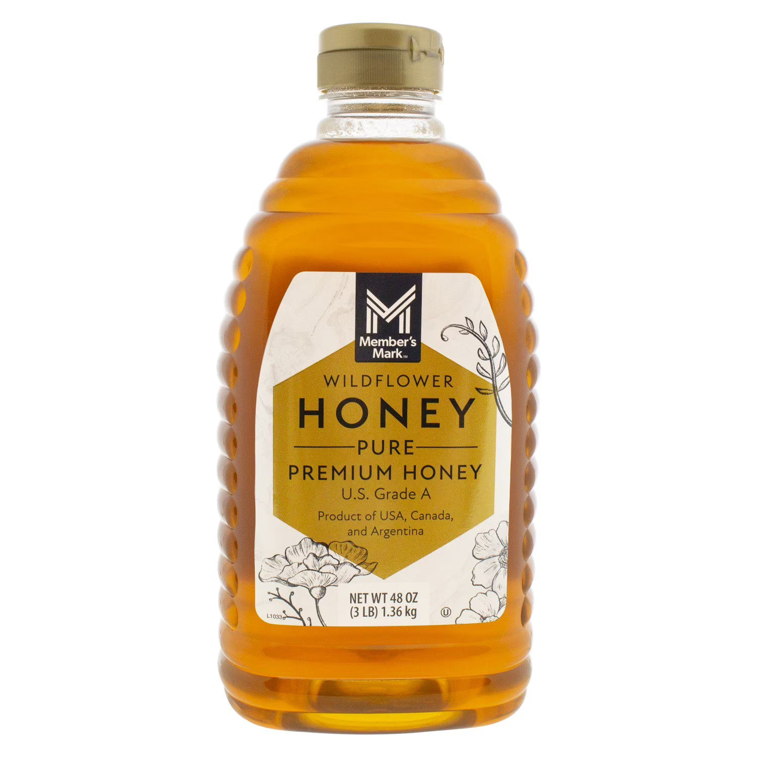 Member’s Mark Wildflower Pure Premium Honey, 48 oz. thumbnail 3