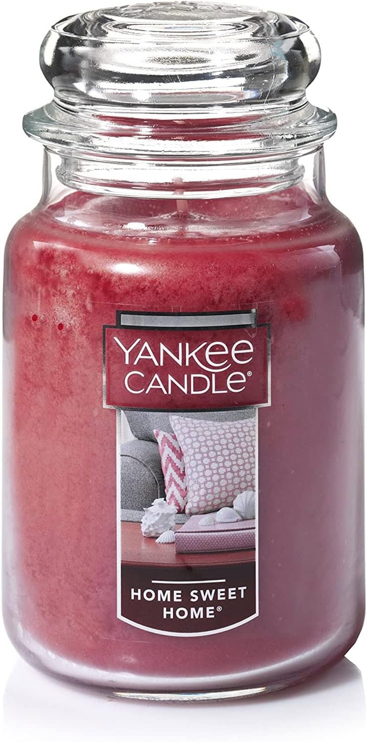 Yankee Candle Home Sweet Home Scented,  Classic 22oz Large Jar Single Wick Candle