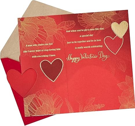 Hallmark Mahogany Valentines Day Card for Husband or Boyfriend thumbnail 3