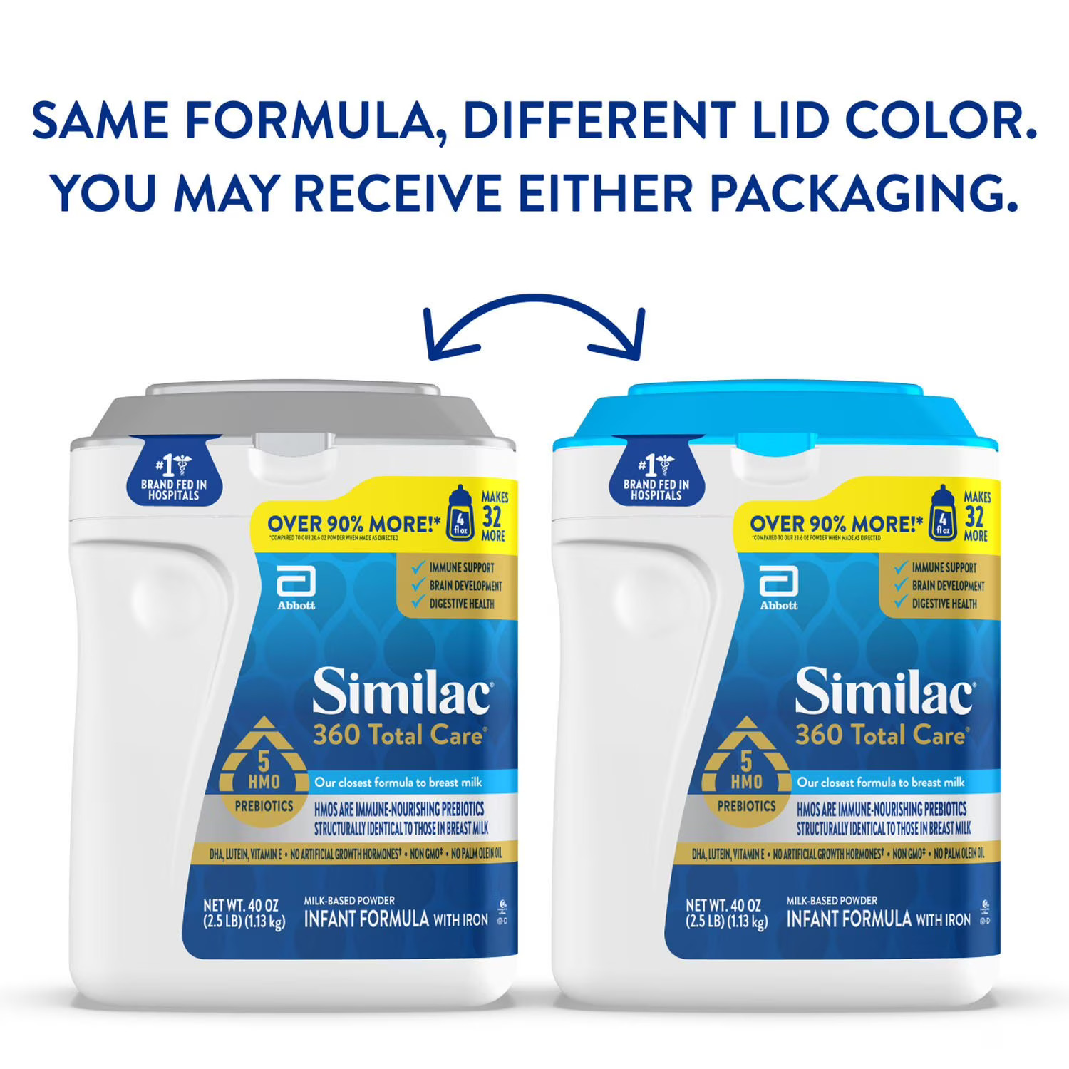 Similac 360 Total Care Infant Formula, 40 oz. thumbnail 4