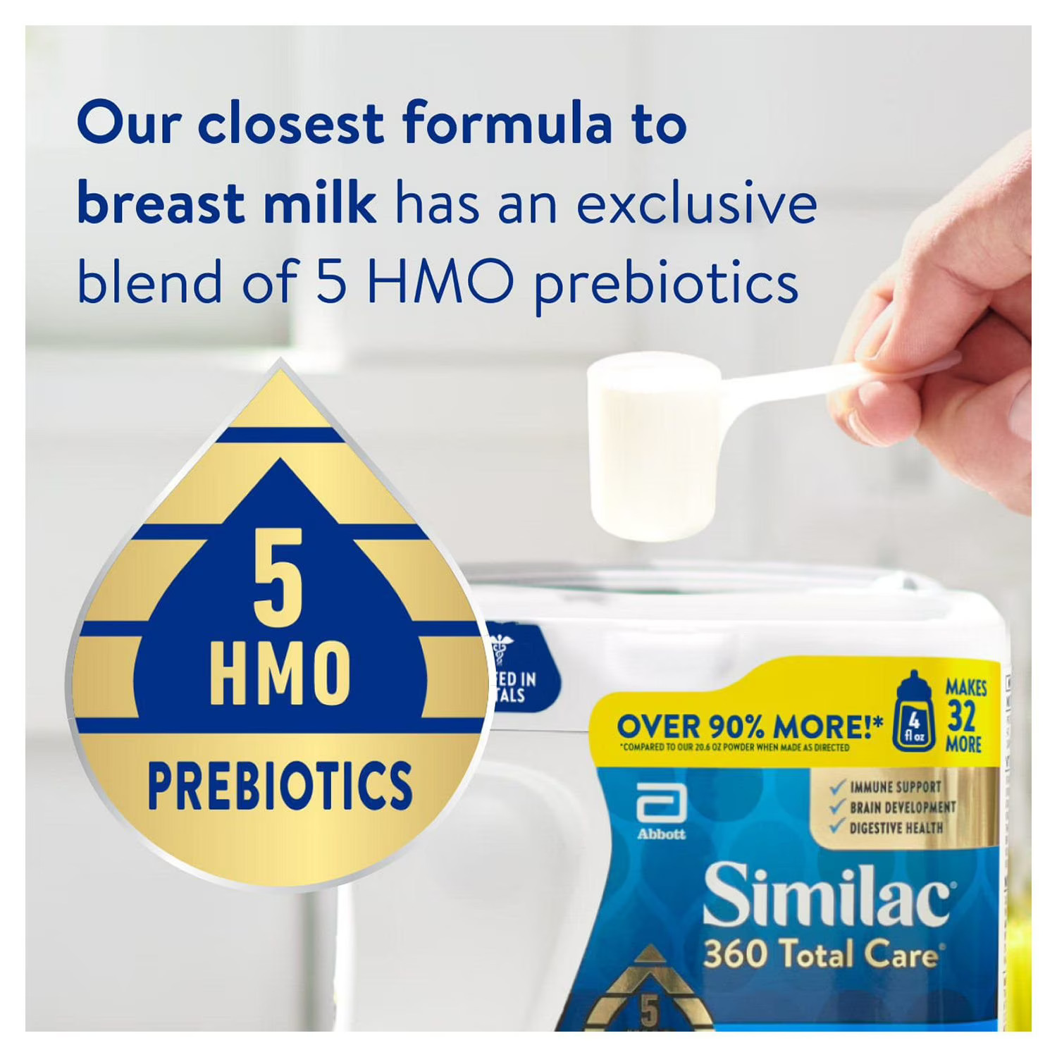 Similac 360 Total Care Infant Formula, 40 oz. thumbnail 6