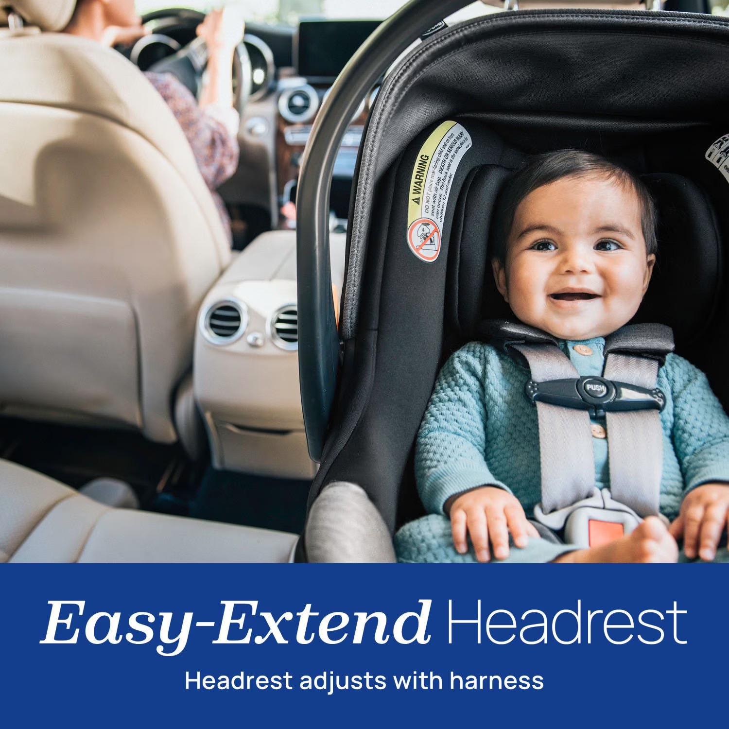 Chicco, KeyFit Max Zip ClearTex Infant Car Seat, Apex thumbnail 5