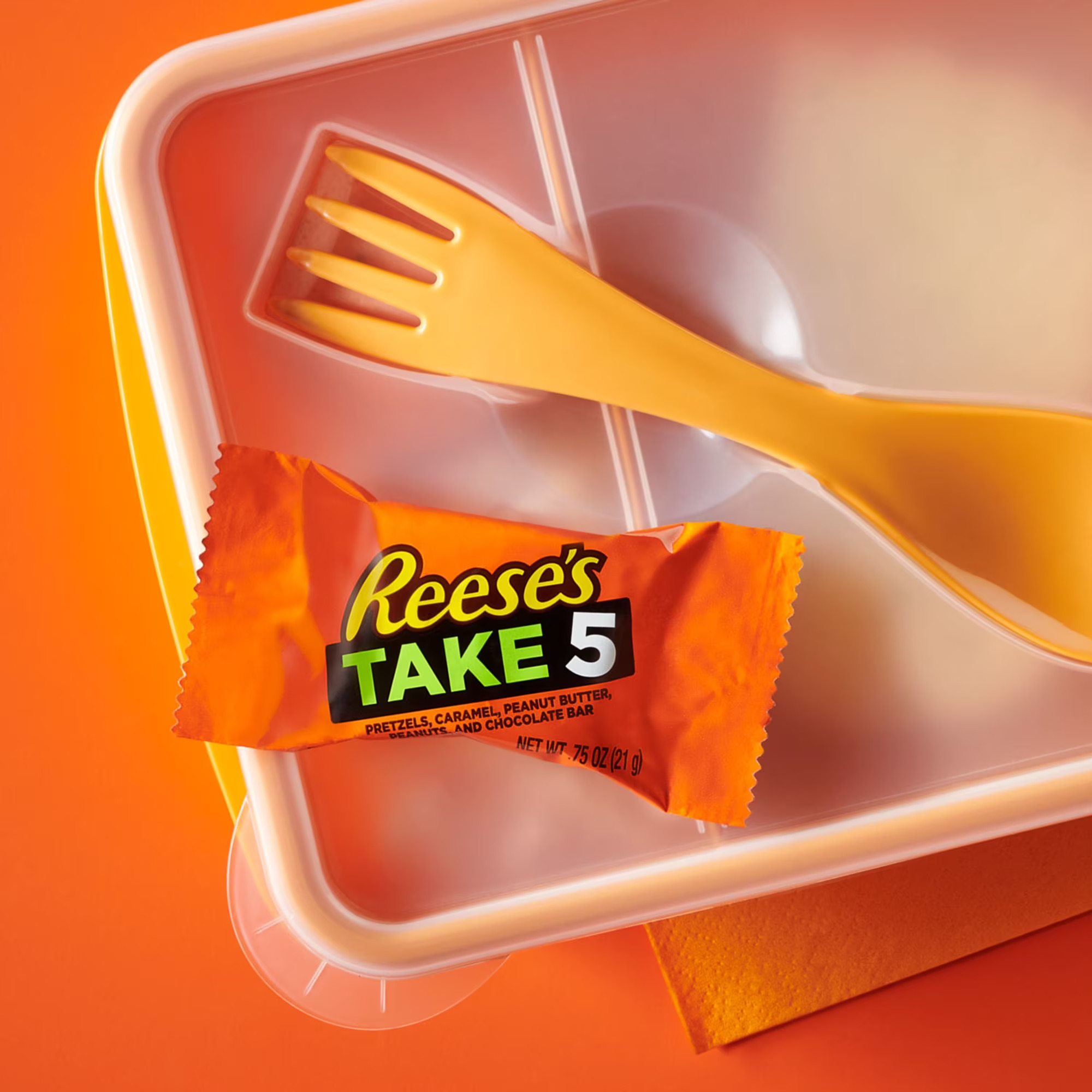 REESE'S TAKE 5 Chocolate Candy, Snack Size Bag, 37 oz. thumbnail 6