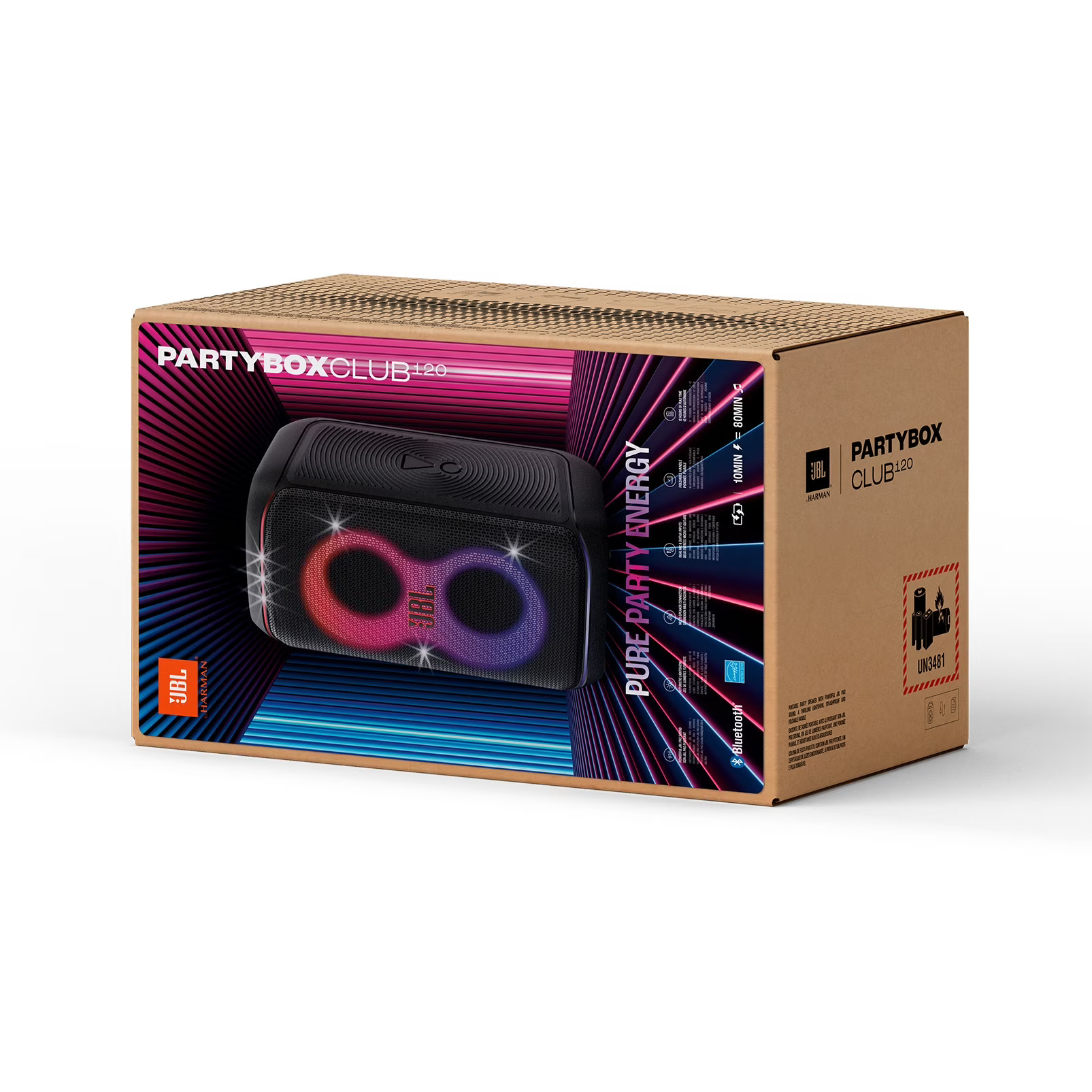 JBL PartyBox Club 120 - Portable party speaker thumbnail 7