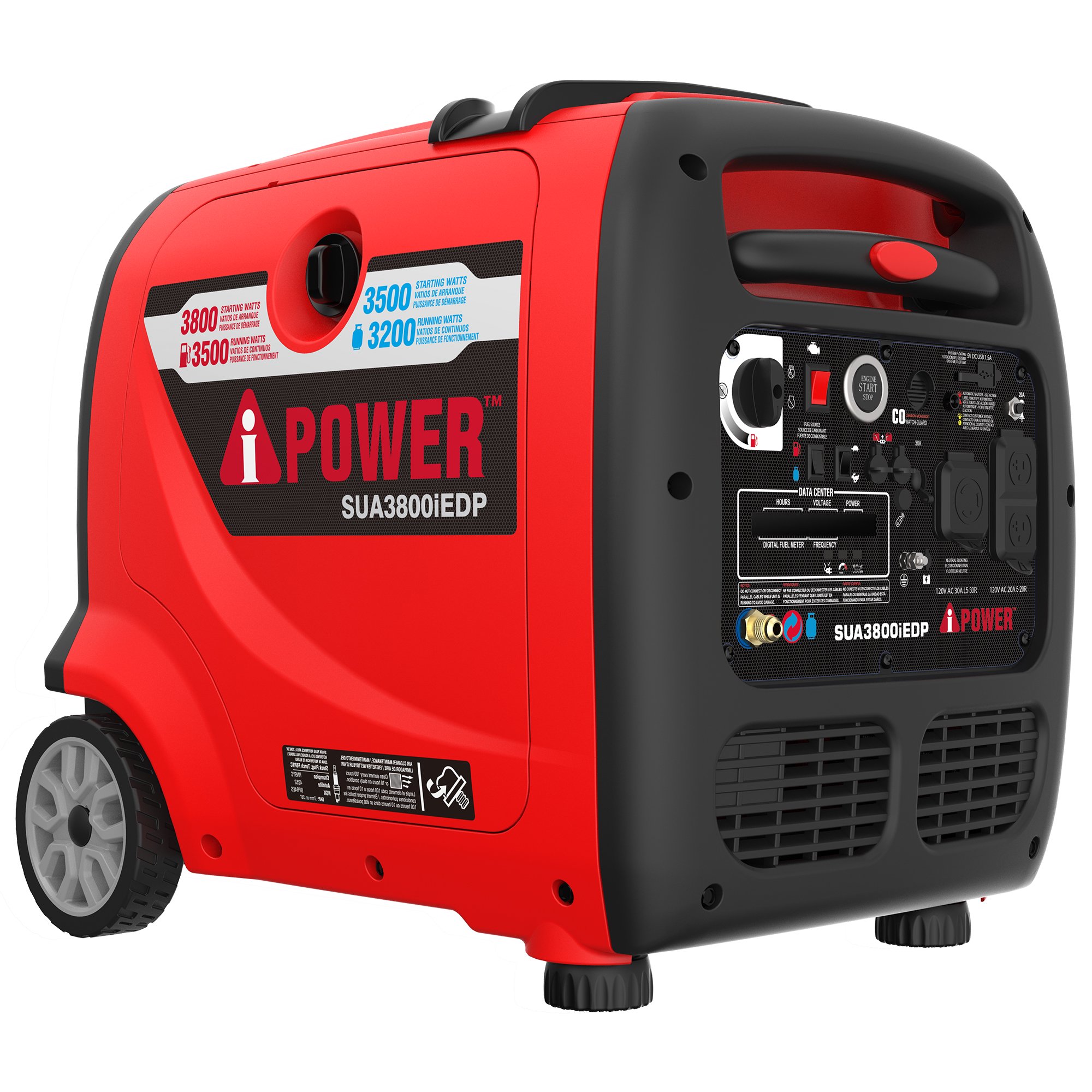A-iPower SUA3800i Enclosed Digital Inverter Generator thumbnail 5