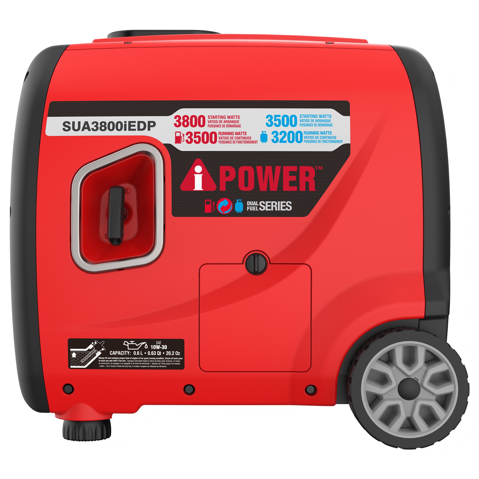 A-iPower SUA3800i Enclosed Digital Inverter Generator thumbnail 6