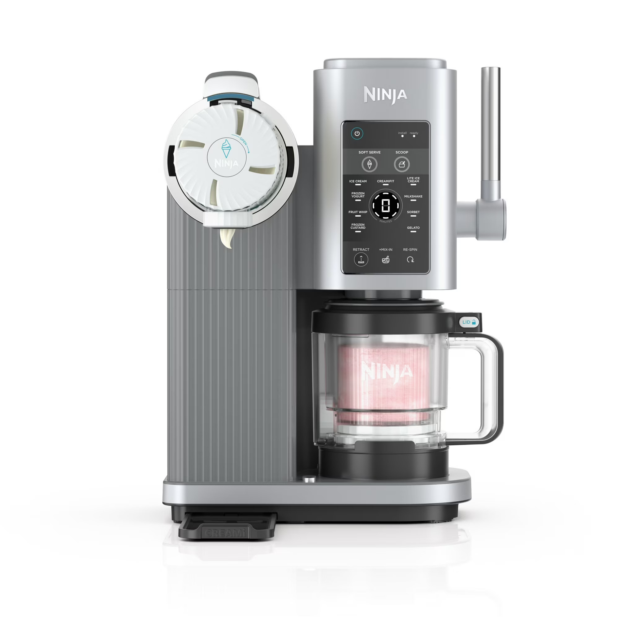 Ninja CREAMi Scoop & Swirl Ice Cream & Soft Serve Maker