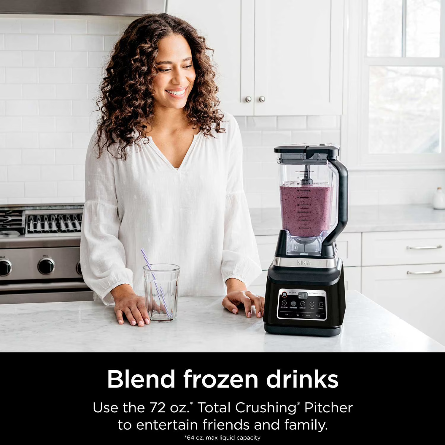 Ninja Professional Plus Kitchen System Blender and 8-Cup Food Processor with Auto-iQ thumbnail 2