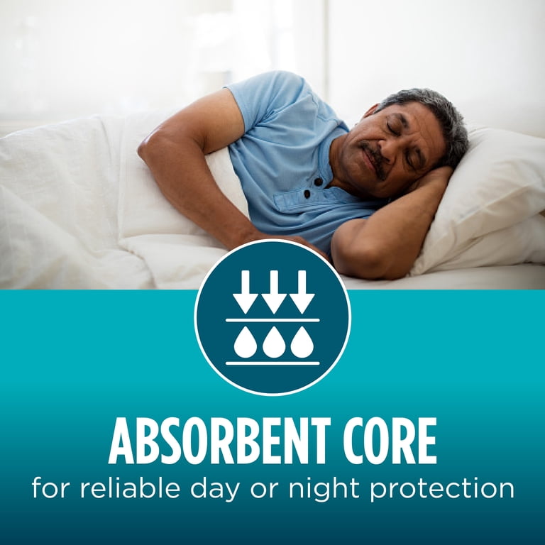 Assurance Unisex Incontinence Belted Shields, Moderate Absorbency, One Size Fits Most, 30 Count thumbnail 2