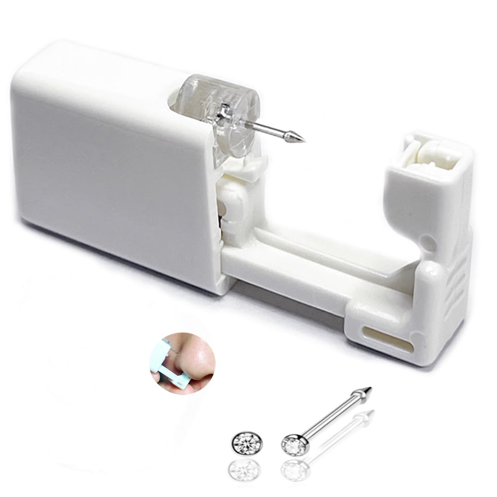 Self Nose Piercing Gun Self Nose Piercing Gun Kit Safety Nose Piercing Gun Kit Tool,Self Ear Piercing Gun … …
